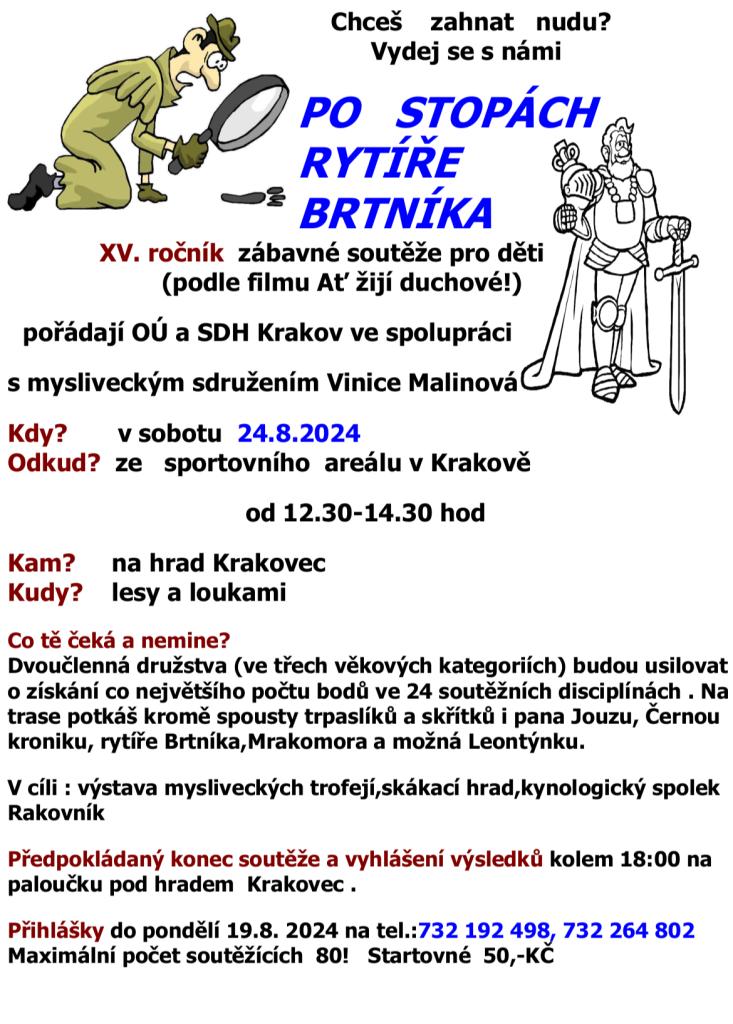 Po&nbsp;stopách rytíře Brtníka 24.8.2024